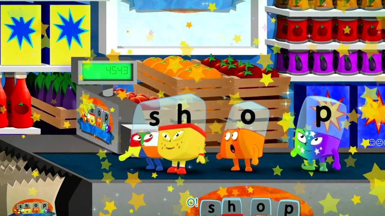 超清 自然拼读alphablocks字母积木 第一季10