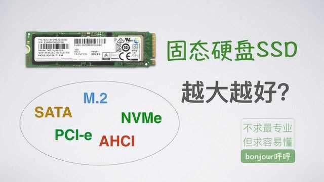 固态硬盘SSD,越大越好吗?