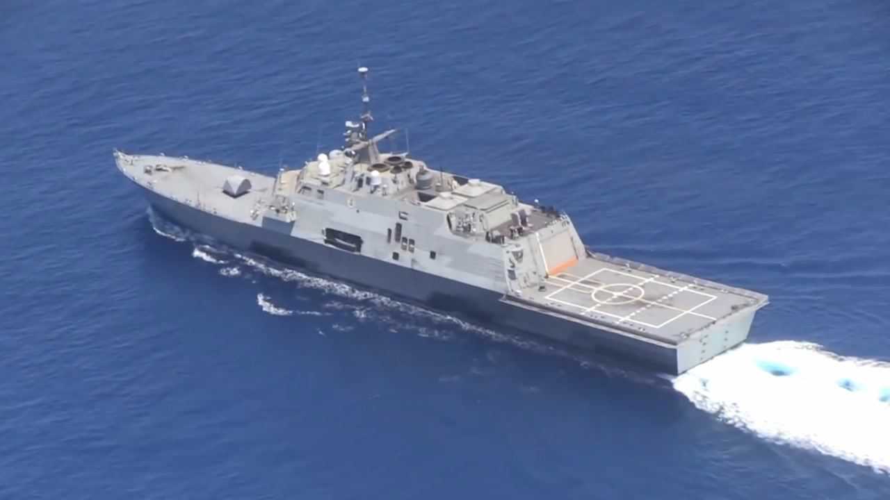 中国057型护卫舰兼容垂发导弹装载量高达5400吨