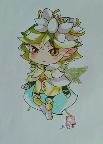 小花仙系列之夜华昙花精灵王