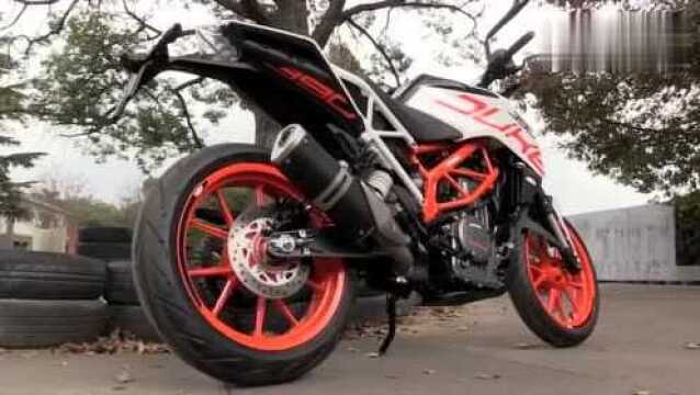 街头小霸王KTM390duke,看一眼就无法自拔