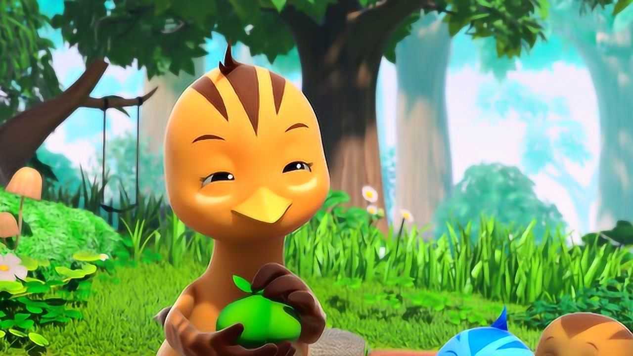 萌鸡小队今天是美佳妈妈的生日阿姨送礼物来了大家才知道