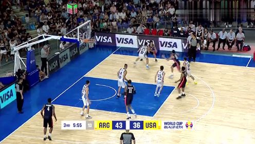 FIBA 阿根廷VS美国