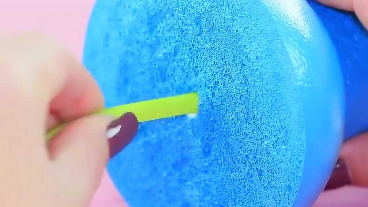 有趣的创意DIY！教你制作8个神奇的减压玩具，这是能玩上瘾的游戏_高清