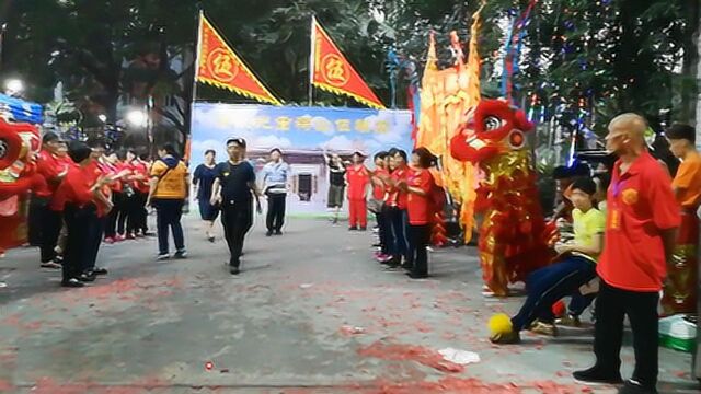 广州海珠区红卫新村筵开五百席,庆宏祖伍公祠重光