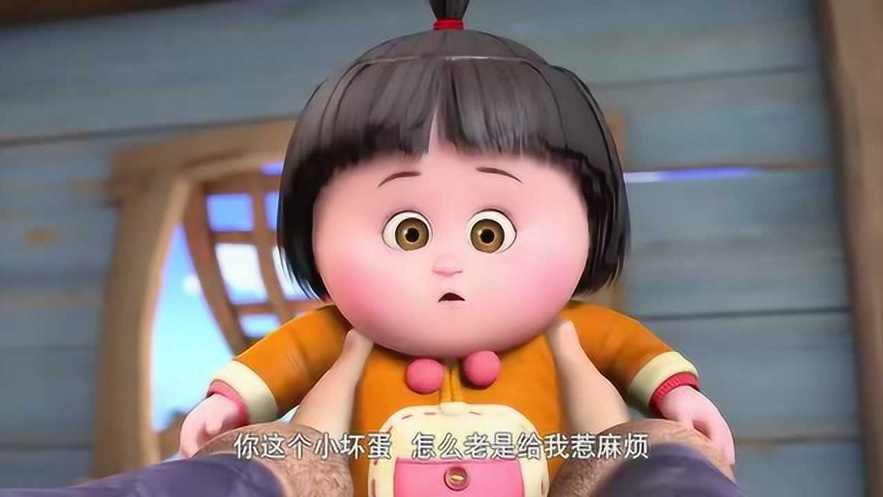 熊出没之夺宝熊兵:强妈想要一个孙子,光头强发现嘟嘟尿裤子