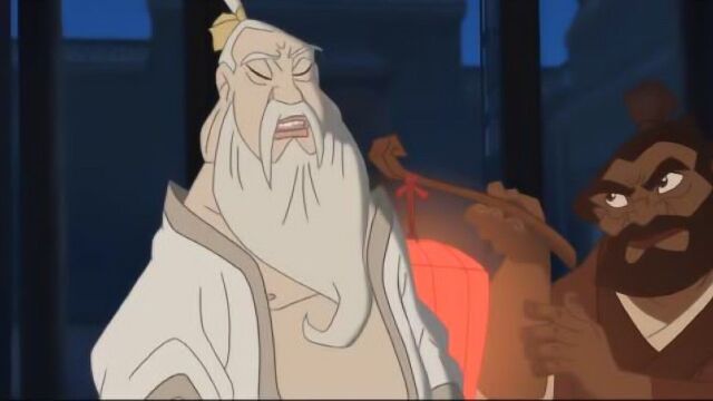 钟馗传奇:钟馗被好友嘲笑烧炭翁一般的嘴脸,在画上还挺威风