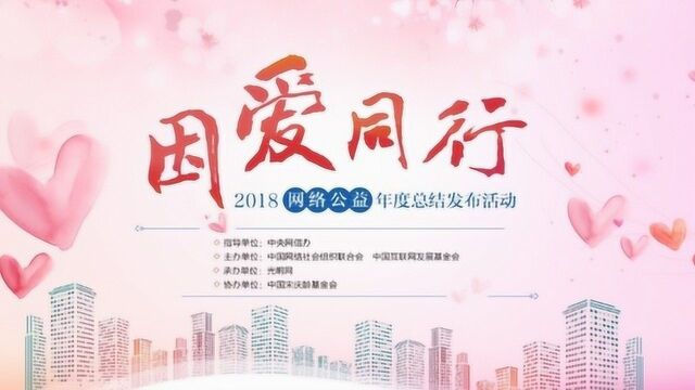 2018“因爱同行”网络公益年度总结发布活动在京举办