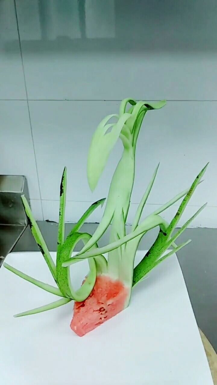 简单易学的西瓜拉花,你可喜欢《六式教程》