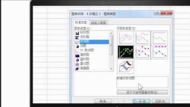 Excel表格中的数据应该怎么制作折线图