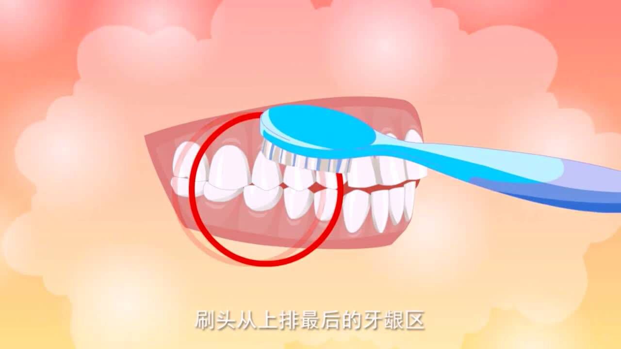 连桥齿科圆弧刷牙法儿童最适用的刷牙方法