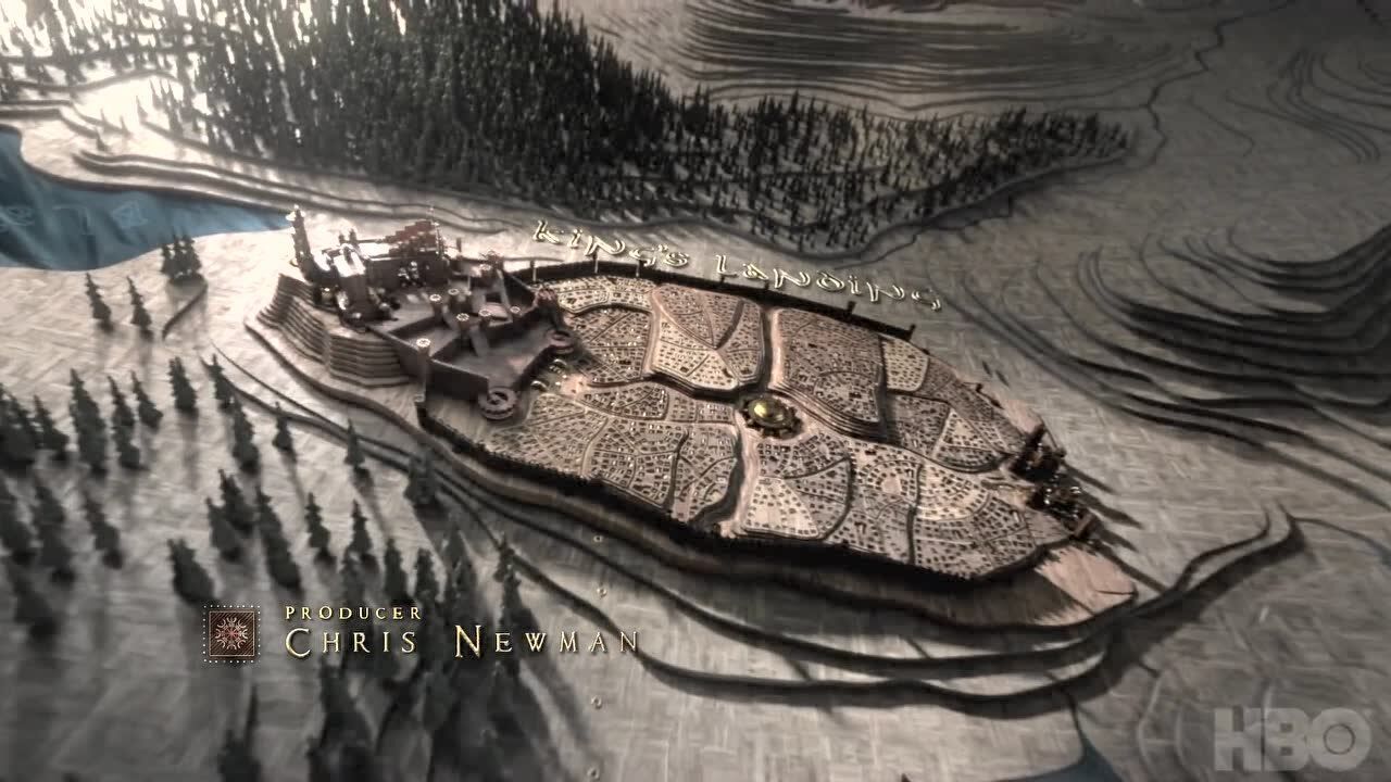 《权力的游戏》片头