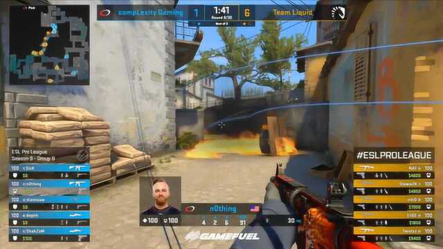 CSGO:ESL职业联赛S9 compLexity vs. Liquid