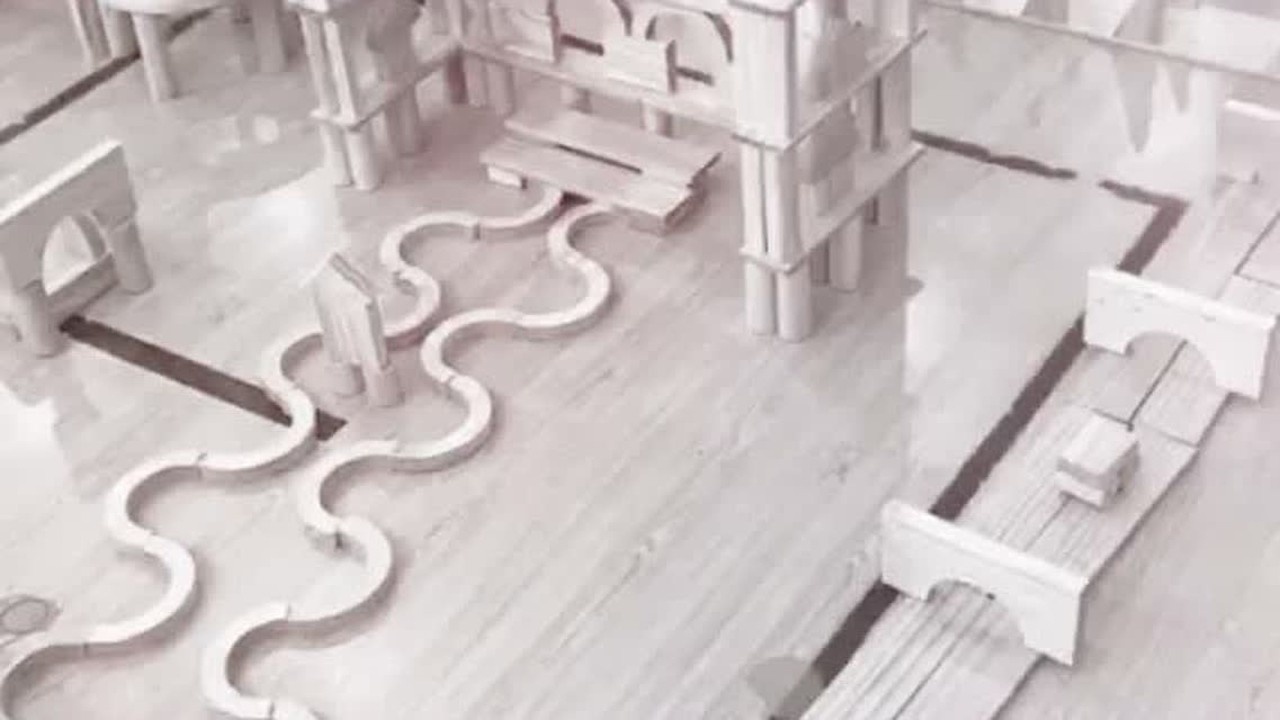 实小幼儿园清水积木建构比赛