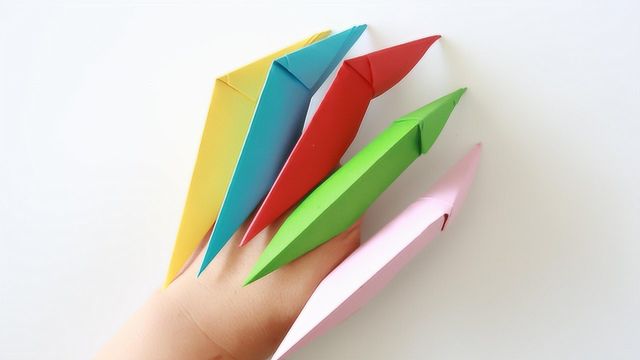 折纸龙爪手图片