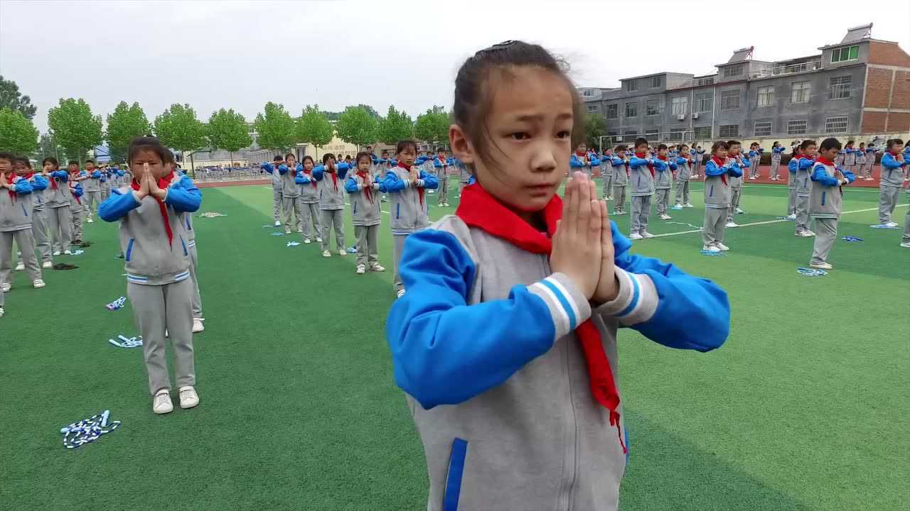 连云港市门河中心小学大课间视频展示