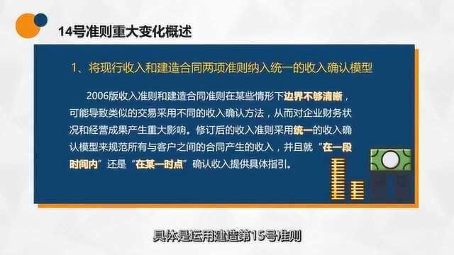 时代光华公开课财务14号准则、15号准则