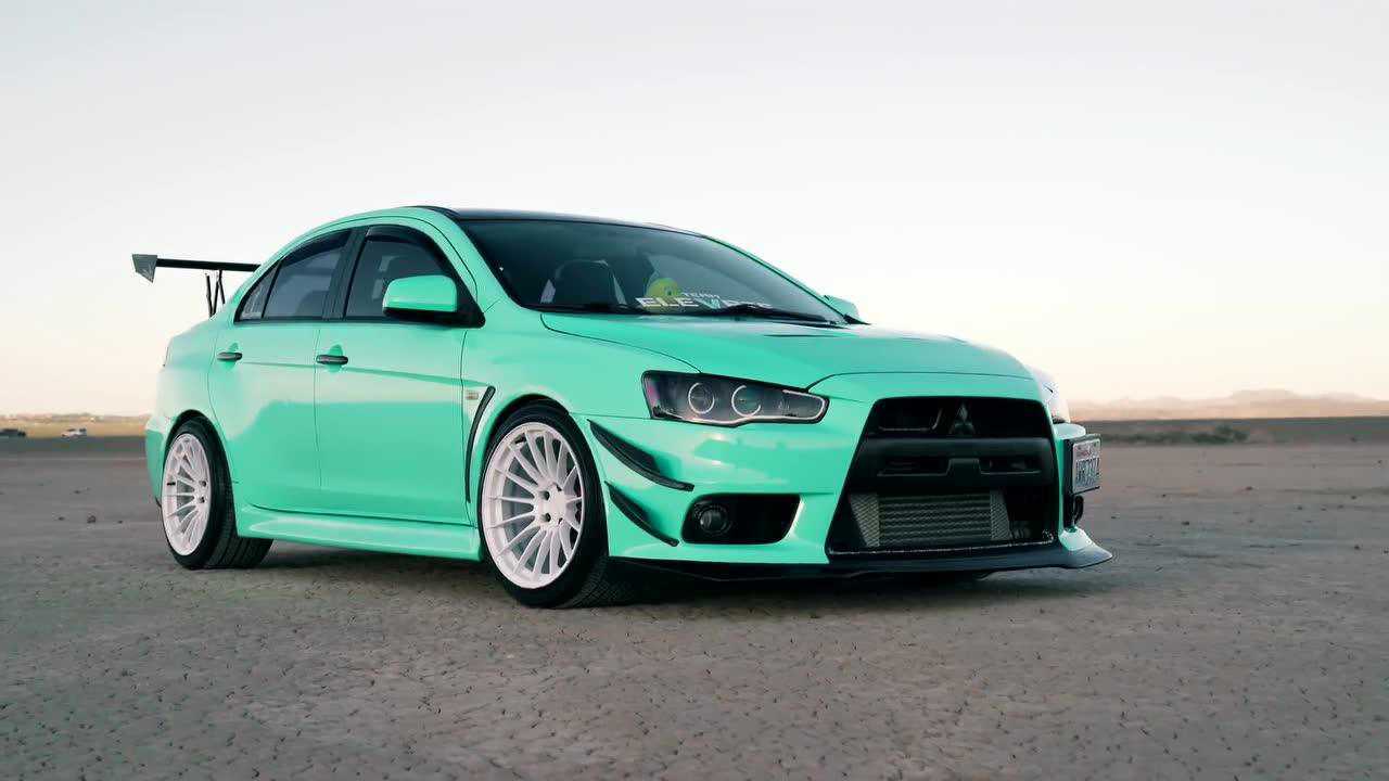 蒂芙尼蓝三菱evo 10