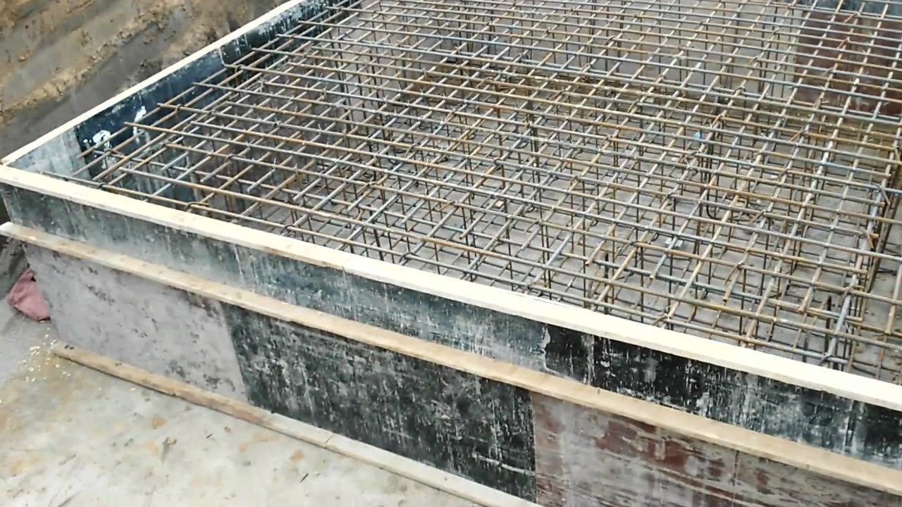 qtz63塔吊基础钢筋隐蔽图