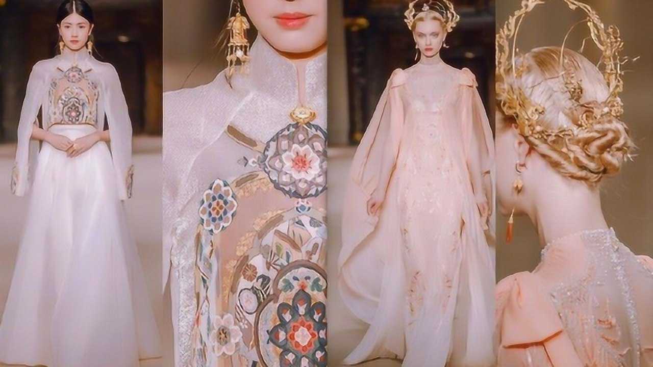 盖娅传说惊艳亮相巴黎时装周中国风的东方女王才是人间仙女