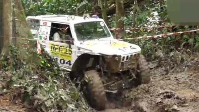 4x4越野赛,真正的越野