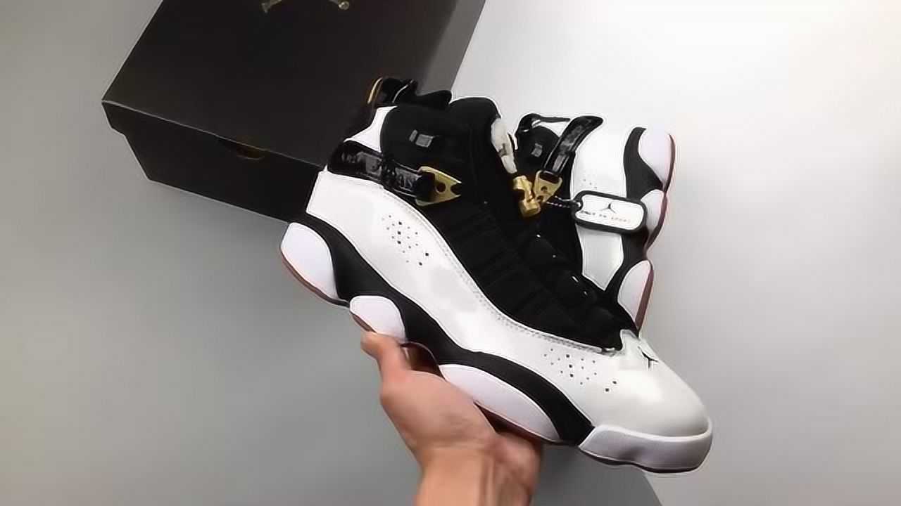 aj开箱:aj6六冠王黑白熊猫实拍