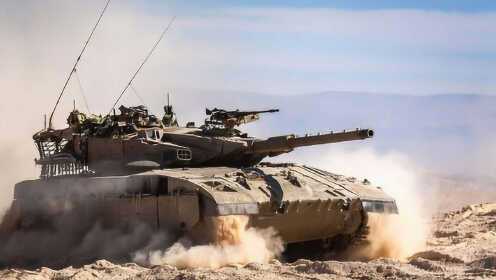 以色列梅卡瓦主战坦克被俄反坦克导弹袭击 损失52辆阵亡23人