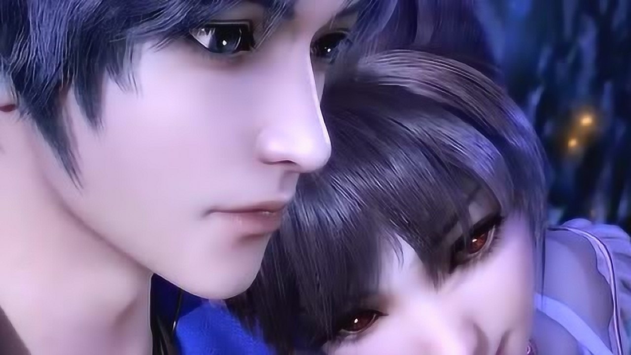 斗罗大陆小舞和唐三的恩爱场面你为我梳头我伴你一生