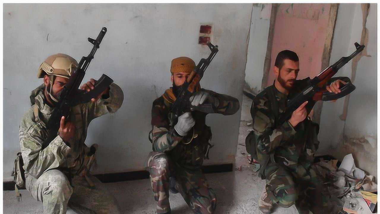 叙利亚车臣雇佣兵图片