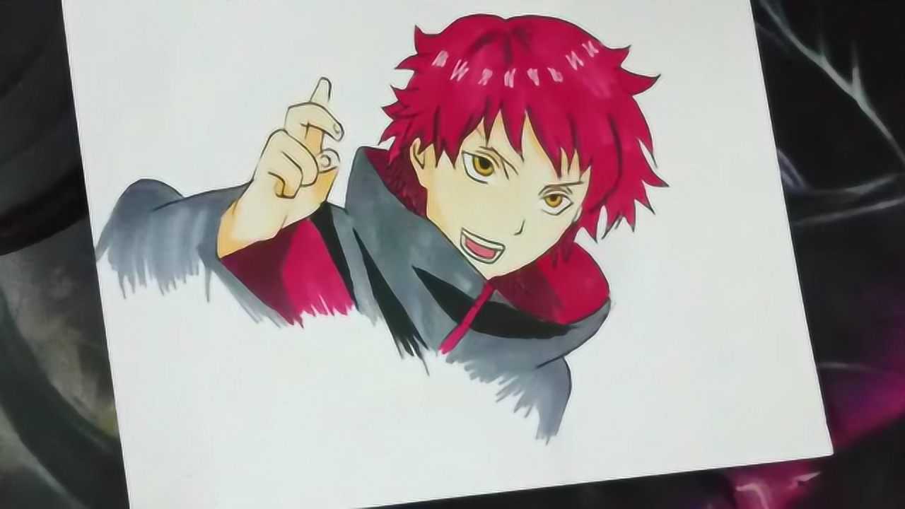 马克笔手绘火影忍者蝎,简笔画详细教程_腾讯视频