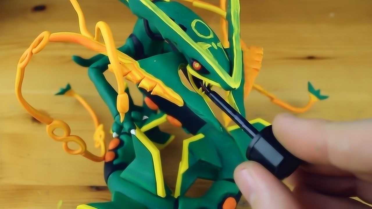 用粘土捏一个裂空座步骤有点复杂你看几遍能学会