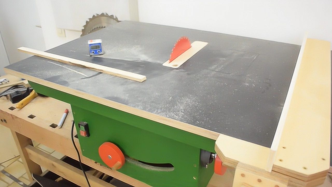 自制台锯,两下切出直角,看完想做一台自己用