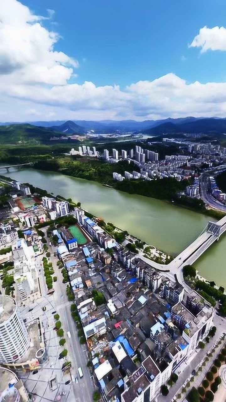 航拍福建,这里是世界最大沙县小吃发源地,城市面貌豪华气派