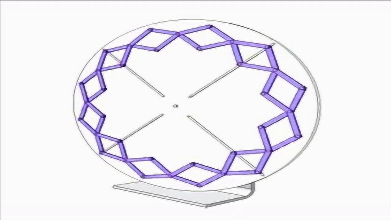 一个设计创意的可扩展机械结构,让人看了很受益!