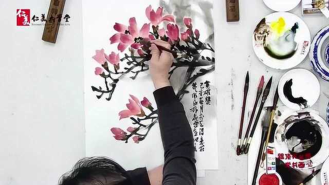 教您创作一幅写意木棉花 轻松掌握关键绘画技巧