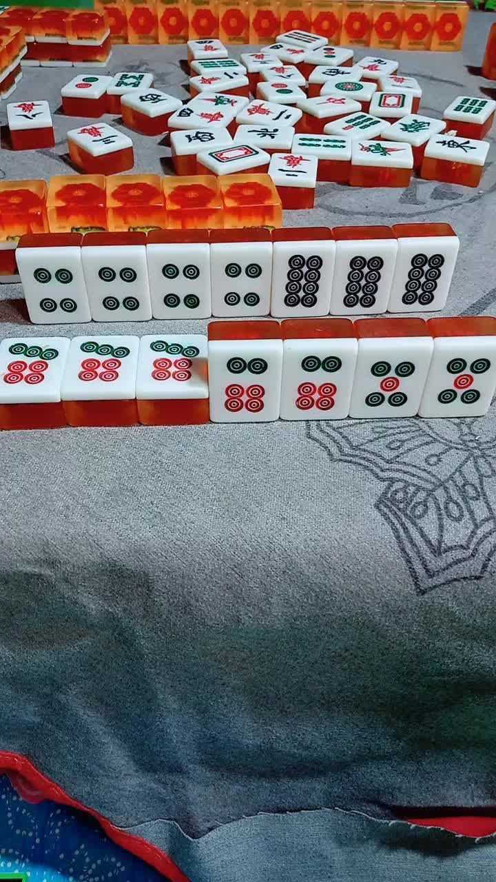 东北麻将不能缺幺断九这种牌只能看着了真的输惨了