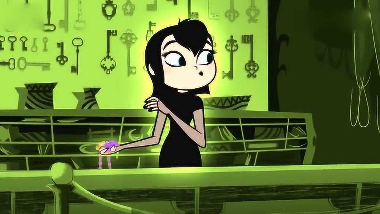 为了和朋友一起看电影,梅维斯使用时间静止器,还弄花了姑妈的脸