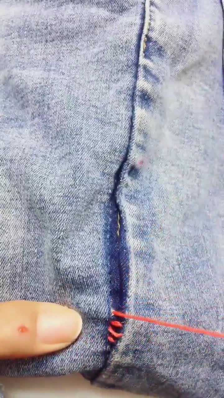 2019,立个新年flag裤子开线了这样缝才会结实