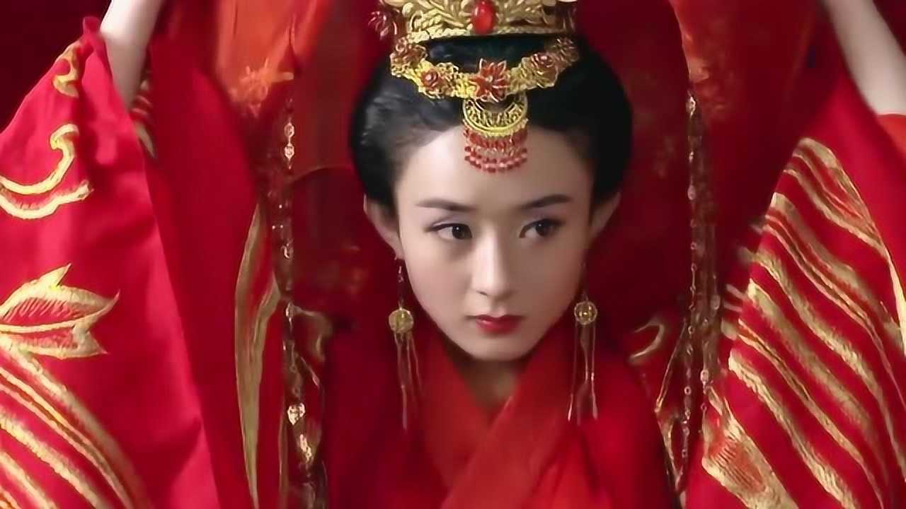 吉祥天宝杨若楠一身红衣大婚赵丽颖好美