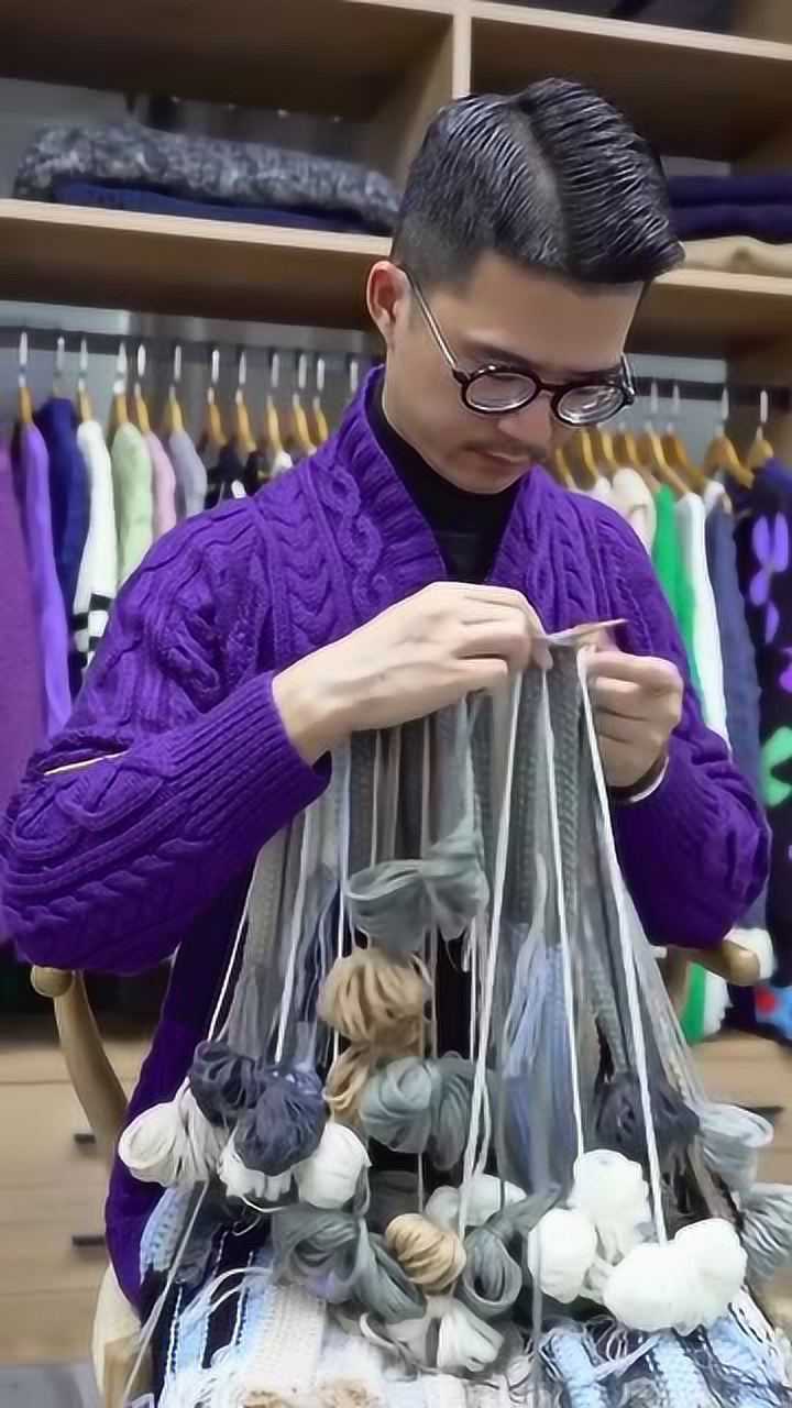 潮汕毛衣哥:剪得断,理不乱,这年头真的难找会织毛衣的男人