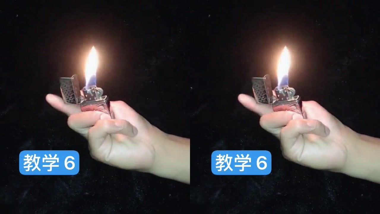 zippo打火机花式点火玩得如此出神入化美女们眼都看直了