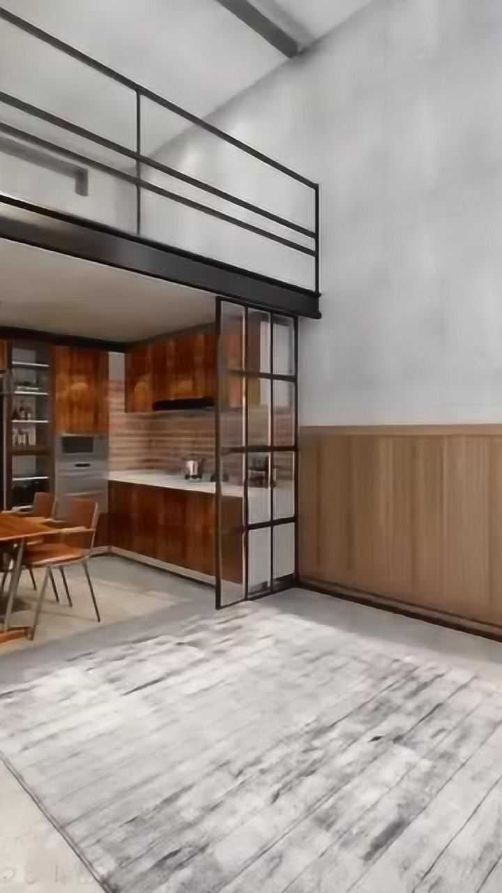 loft公寓装修设计,35平米的小空间也能装修出一个五脏俱全的家