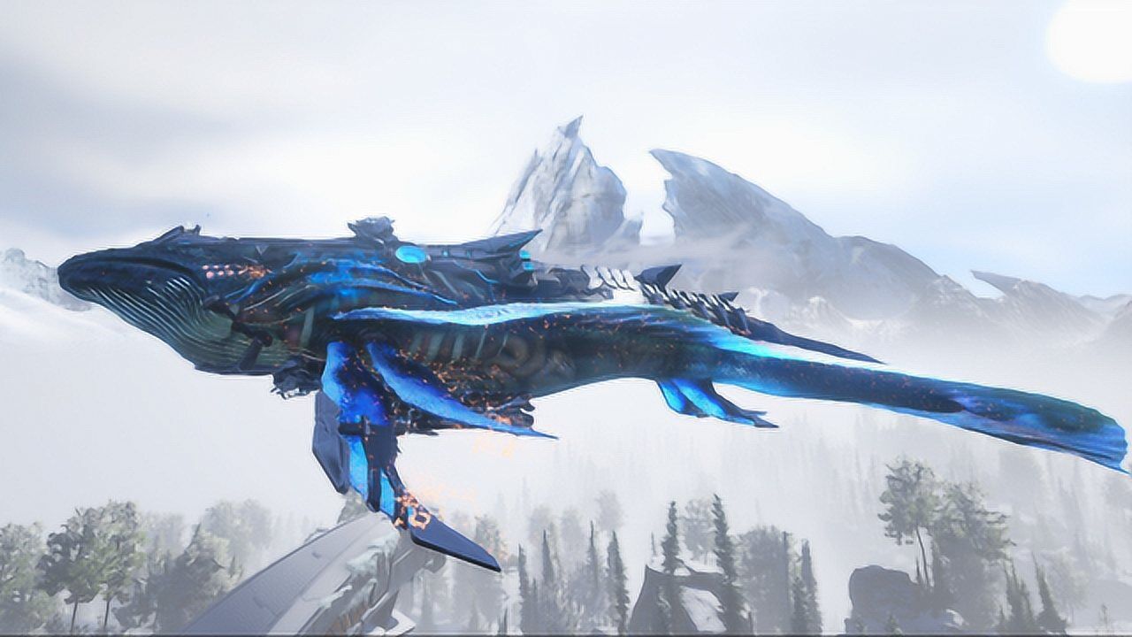 方舟生存进化dlc创世纪-新生物虚空鲸介绍