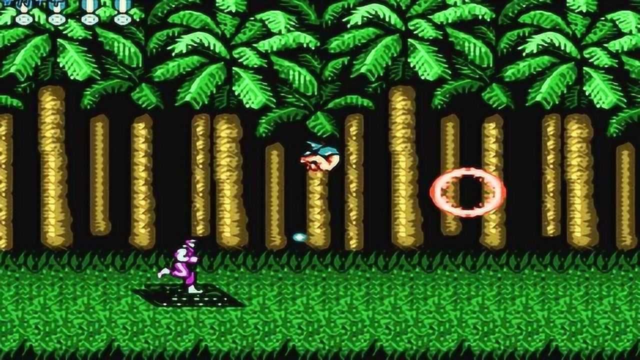 fc《魂斗罗2代》怀旧tas,童年你最爱f枪还是s枪?