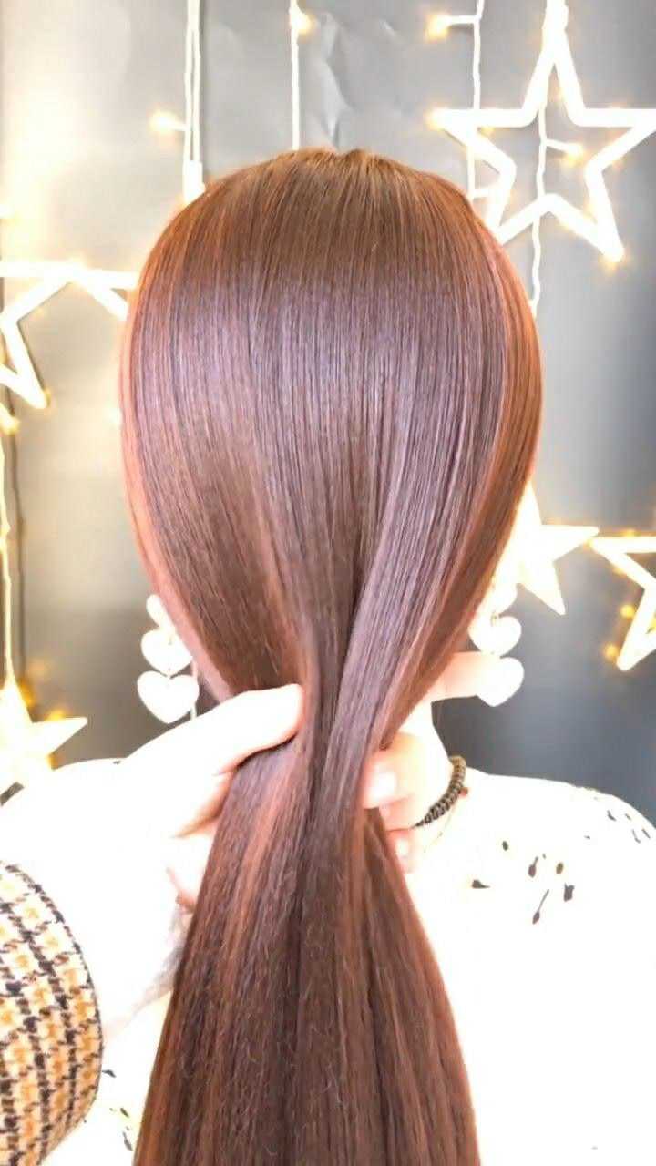 简单好看低马尾