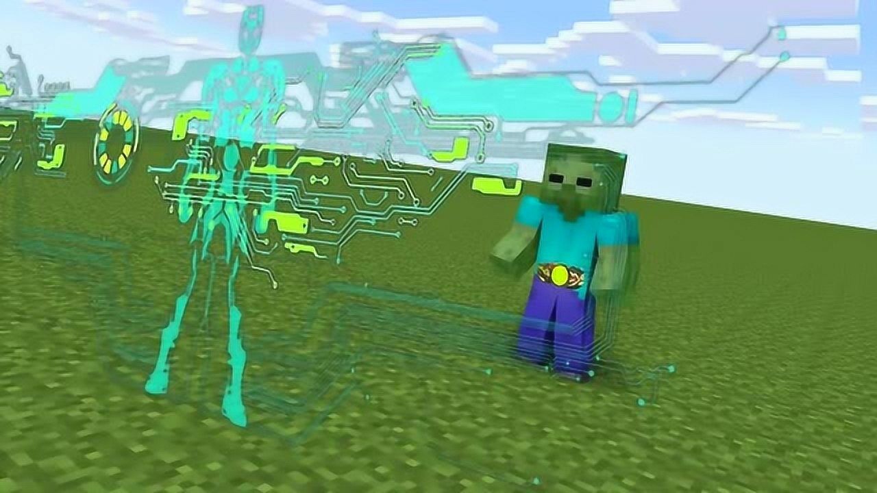 Minecraft动画《机甲变身》，怪物们的假面骑士造型很酷炫！_高清1080P在线观看平台_腾讯视频