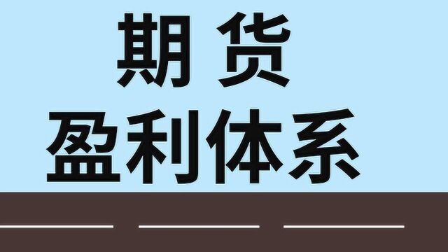 期货趋势追踪盈利体系建立 期货专业操盘手实战技巧