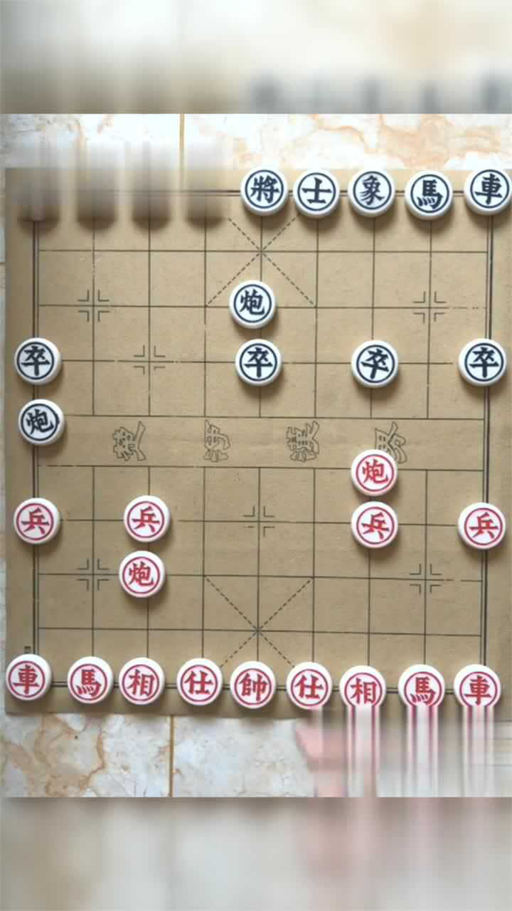 象棋布局金钩炮街边实战七步绝杀