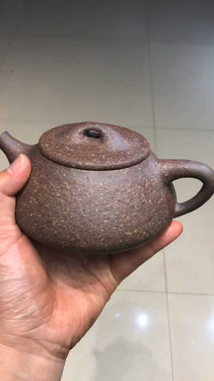 粗砂全手工紫砂壶,真是拥有不一样的魅力