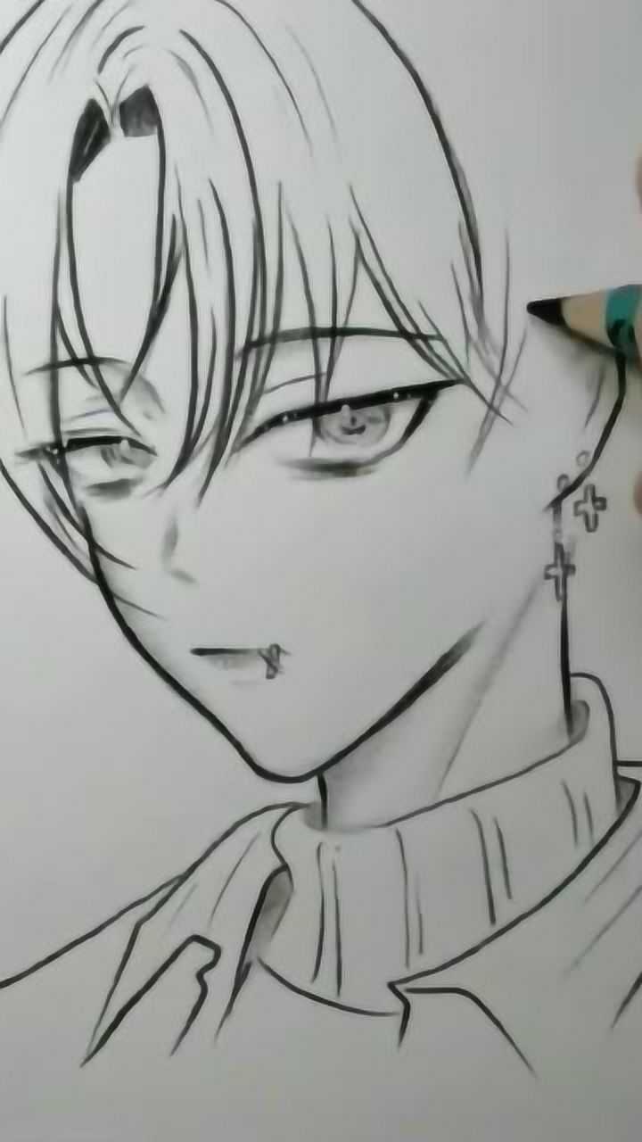 漫画大神画的小帅哥感觉真好看网友嘴角有什么